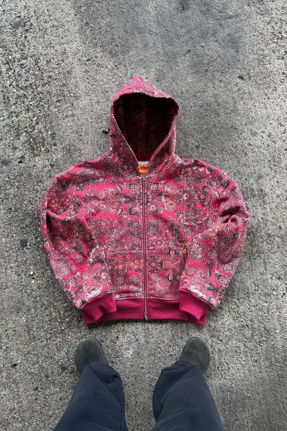 DEACOII yarn gaze hoodie