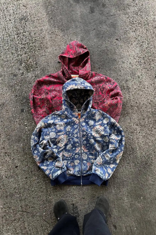 DEACOII yarn gaze hoodie