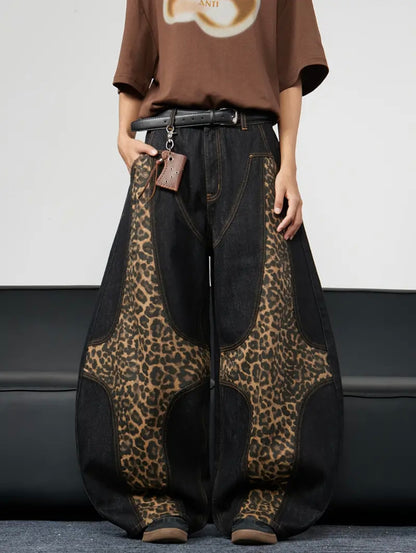 DEACOII Cheatah doieye jeans