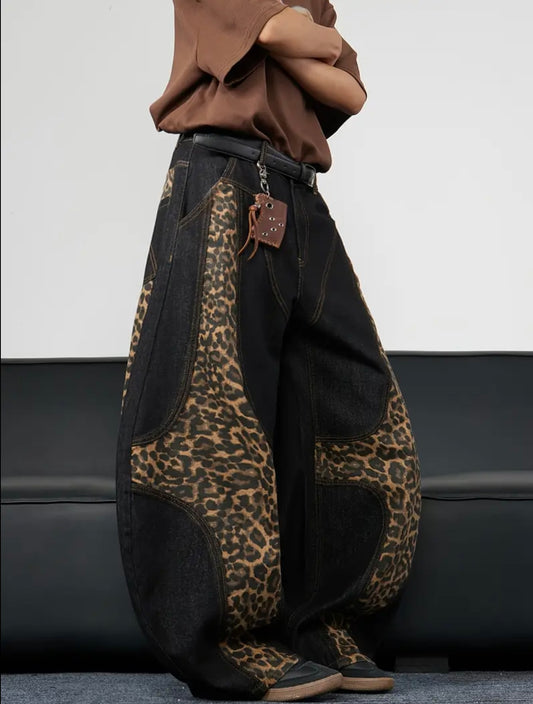 DEACOII Cheatah doieye jeans